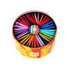 Fruity Selection Round Tin - 40 Fruity Gourmet Teas + Mini Tin of Gold Sugar