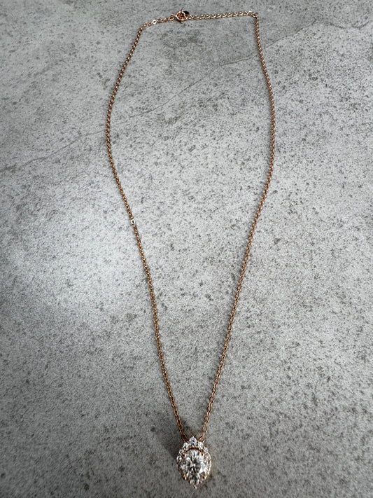 moissanite necklace