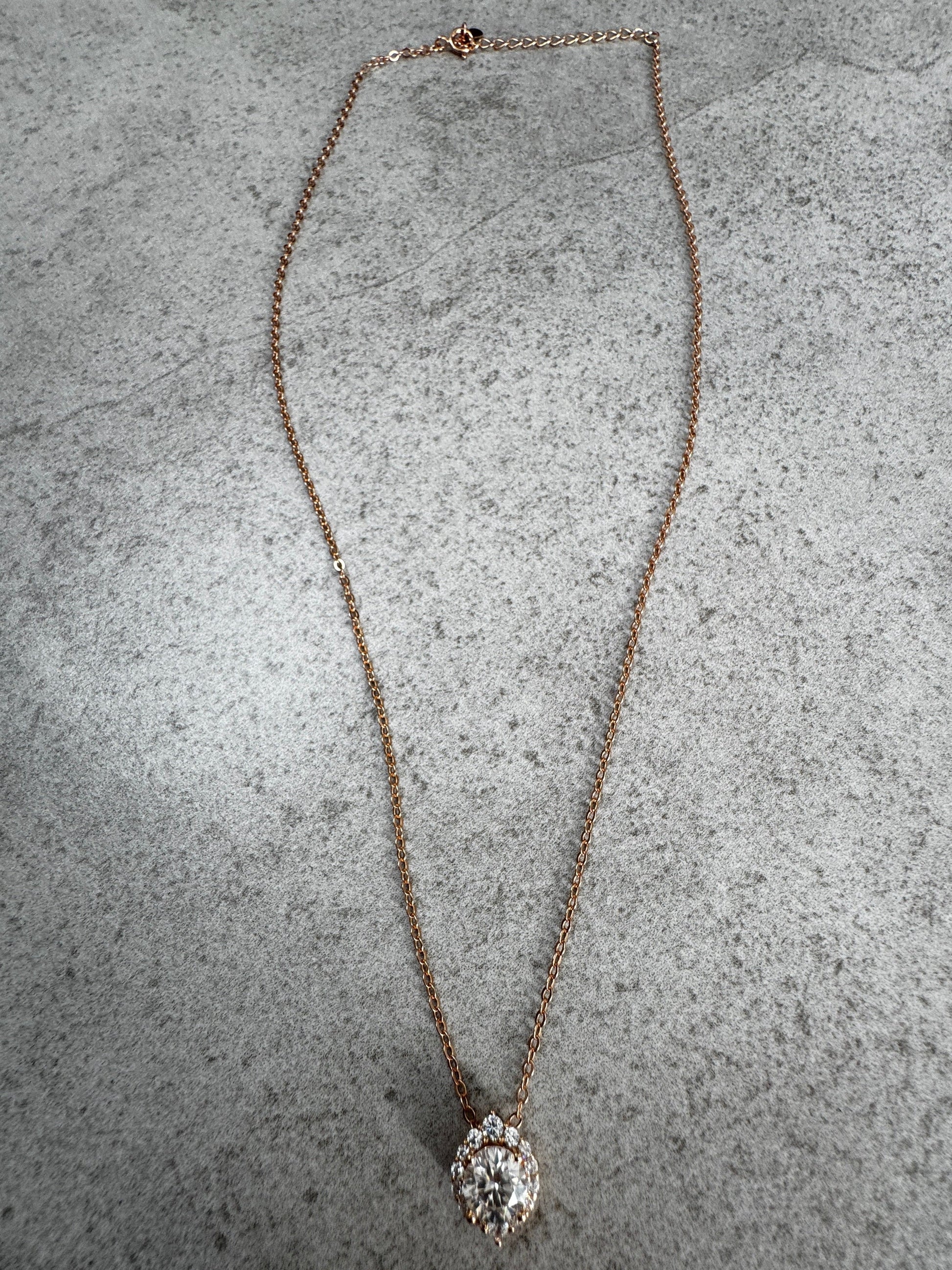 moissanite necklace