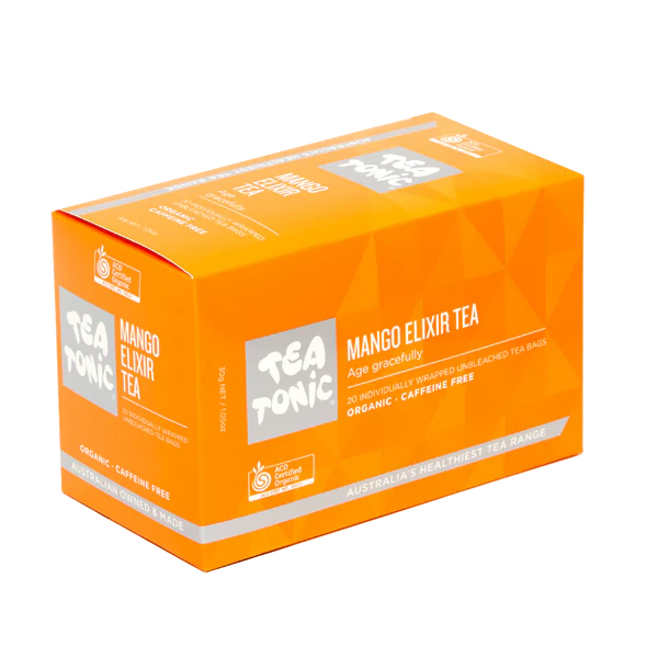 Mango Elixir Tea - 20 Teabags Box Organic