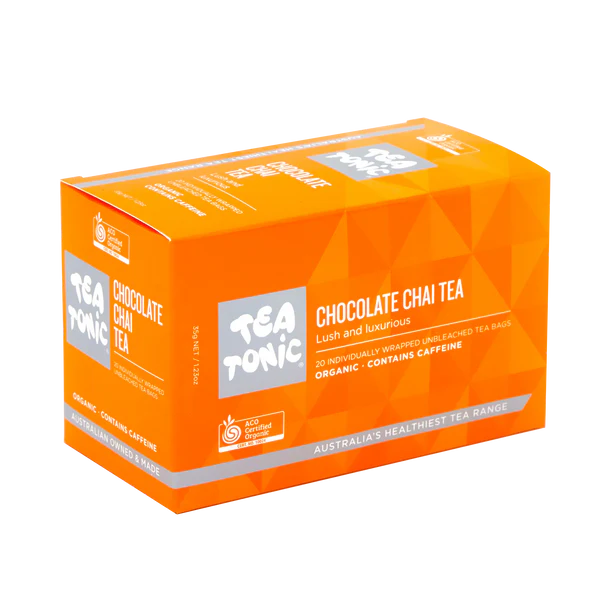 Chocolate Chai Tea - 20 Teabags Box Organic