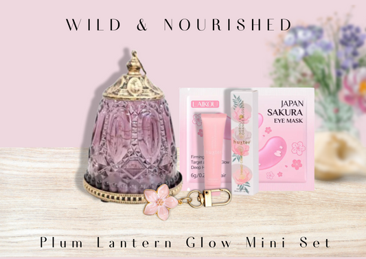 Plum Lantern Glow Mini Set | Wild & Nourished Gift Hampers Australia
