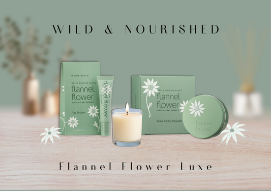 Flannel Flower Luxe | Wild & Nourished Gift Hampers Australia