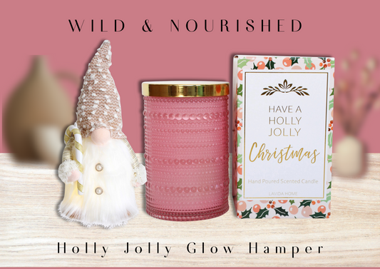 Holly Jolly Glow Hamper | Wild & Nourished Gift Hampers Australia