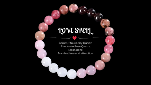 Love Spell Crystal Bead Bracelet | Wild & Nourished Jewellery