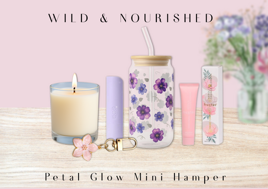 🌸 Petal Glow Mini Hamper | Wild & Nourished Gift Hampers Australia