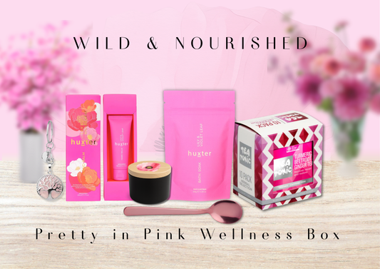 Pretty in Pink Wellness Box | Wild & Nourished Gift Hampers Australia