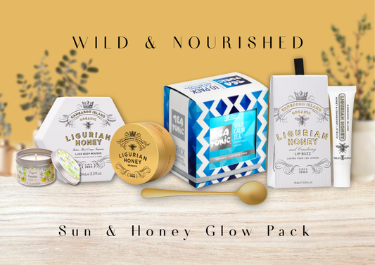 Sun & Honey Glow Pack | Wild & Nourished Gift Hampers Australia